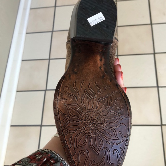 NIB Tony Lama pointed toe cowboy boots - Picture 3 of 6